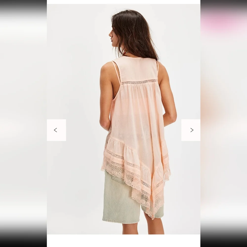 NWT FREE PEOPLE Coretta Tunic Size SMALL - Picture 2 of 6